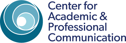 The Center for Academic and Professional Communication Logo