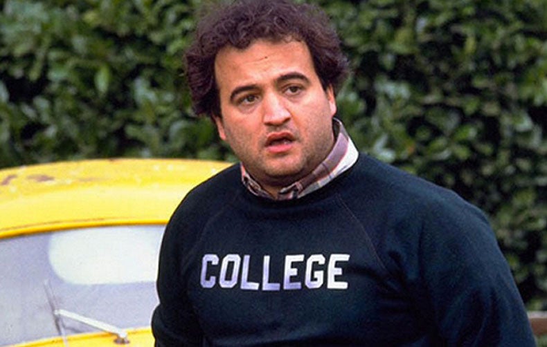 John Belushi from the film "Animal House"
