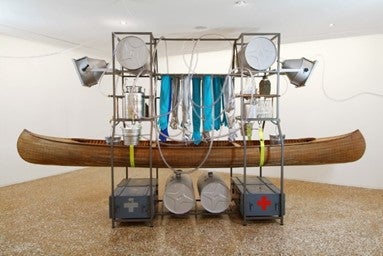 Image of contemporary art installation